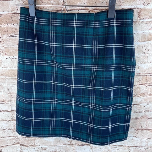 Loft Tartan Plaid Skirt Size 6 - Picture 3 of 4